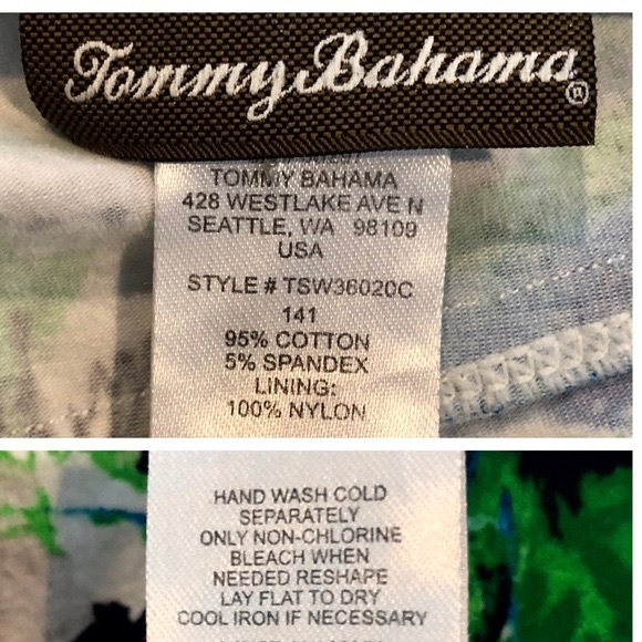 Tommy Bahama Strapless Tropical Print Maxi Dress - Picture 7 of 8